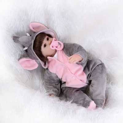 Cute Doll with Cute Elephant Rompers